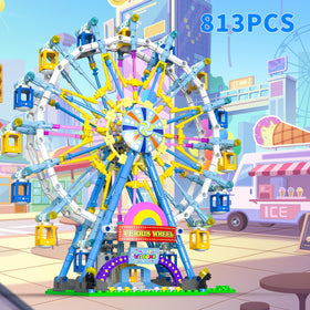 HuiNiu Ferris Wheel display-ready diorama for shelf decor.