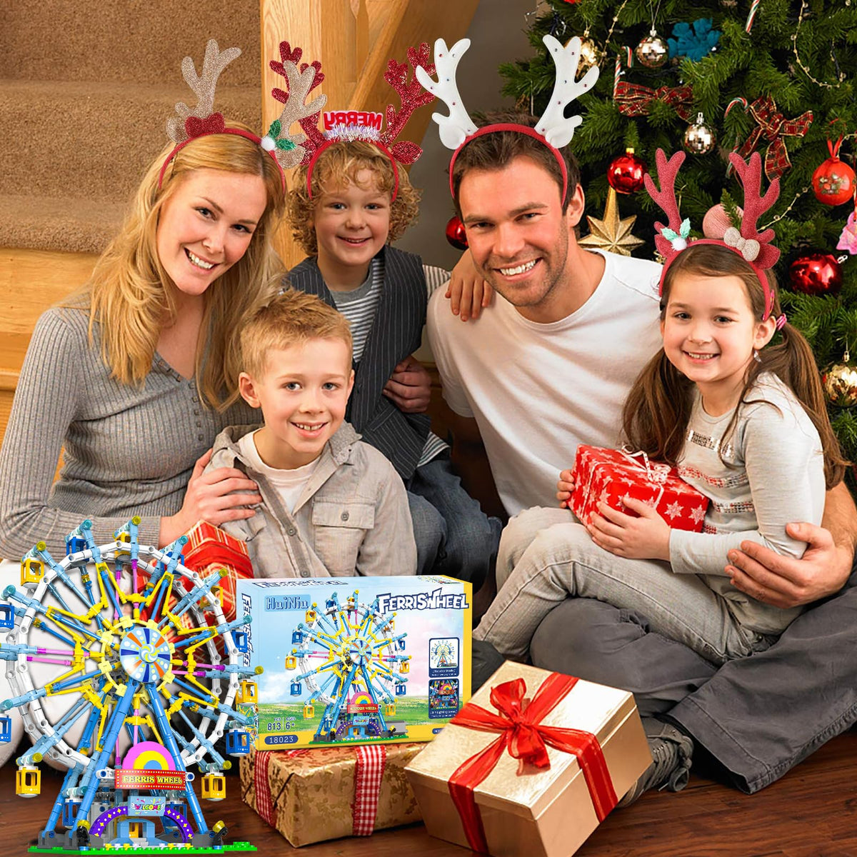 HuiNiu Ferris Wheel makes a fun, educational gift for curious kids.