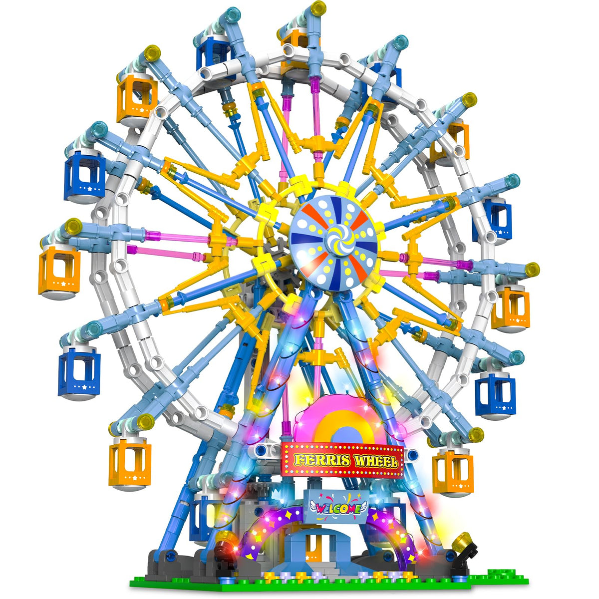 HuiNiu Ferris Wheel STEM toy inspires engineering curiosity.