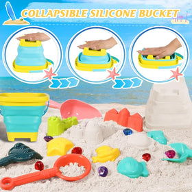 HUITEM beach sifter and shovels with fine grid for clean treasure hunting.