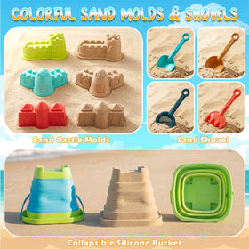 HUITEM beach toy collection for kids ages 3-12 for outdoor and indoor fun.