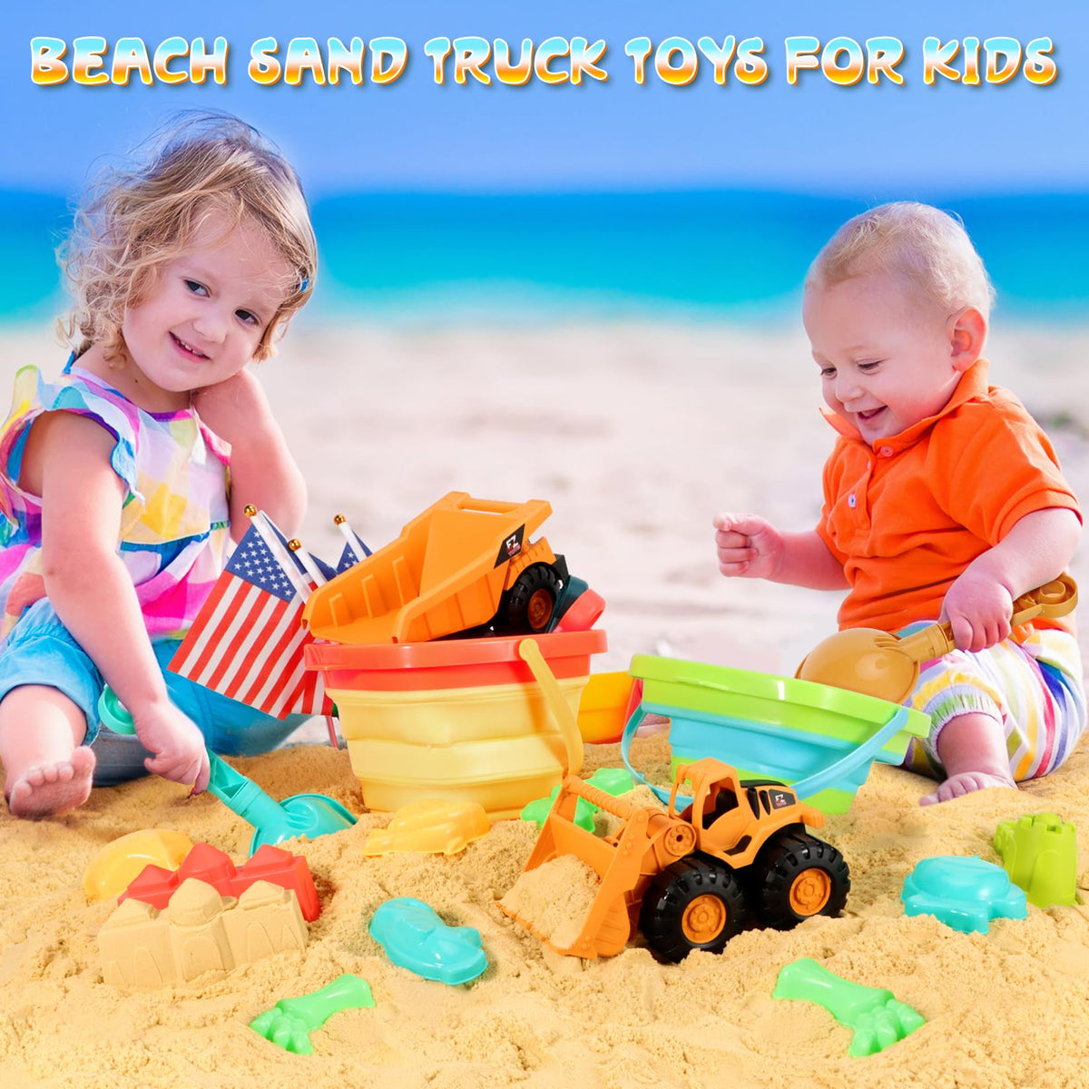 HUITEM sand-flags-6pcs add colorful markers for playful scenarios.