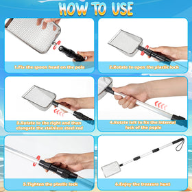 HUITEM seashell bags with straps to carry gear and collect treasures easily.