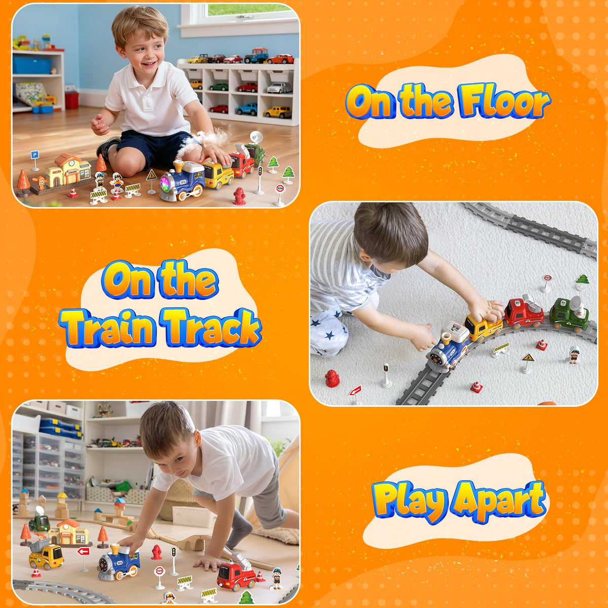 HUITEM curved tracks ensure smooth routes and steady connections