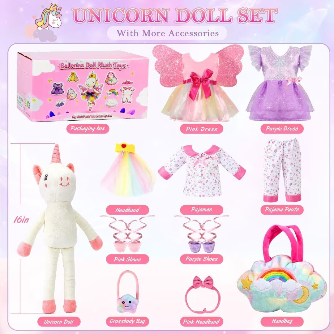 HUITEM dress-up set with tutu and wings for creative storytelling.