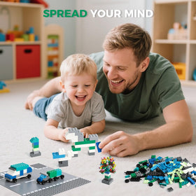 HUIZDQ 1800Pcs set ideal for birthdays and classroom-inspired activities.