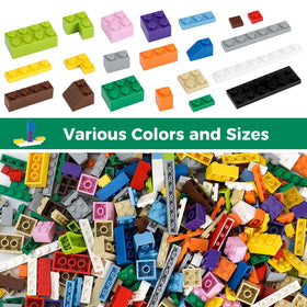 HUIZDQ baseplates stackable bottom design enables stable, layered builds during group play