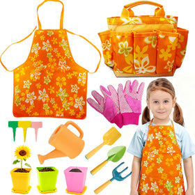 Hummigoo kids gardening tools set with trowel for outdoor learning