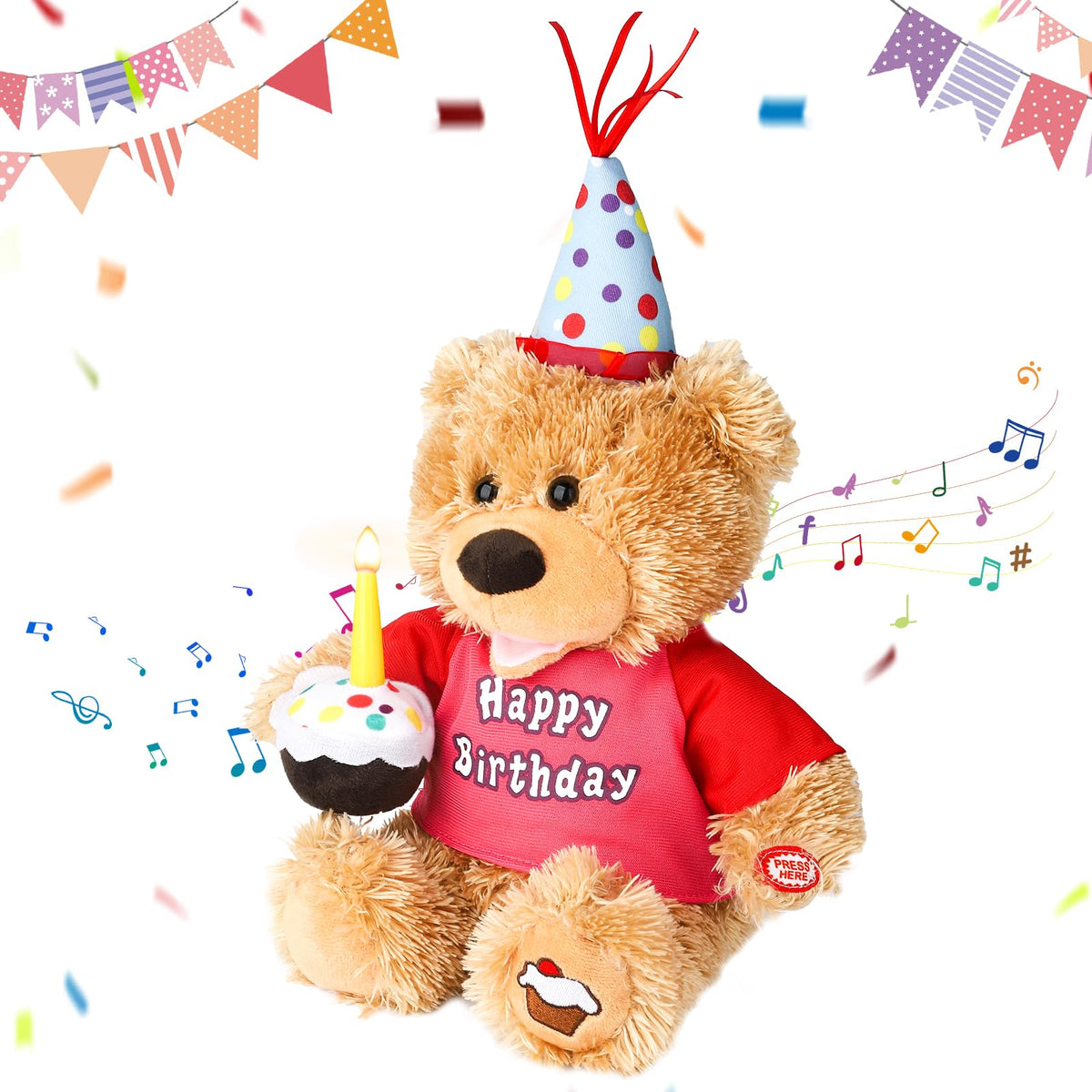 Humor Ted interactive toy helps kids learn timing and rhythm