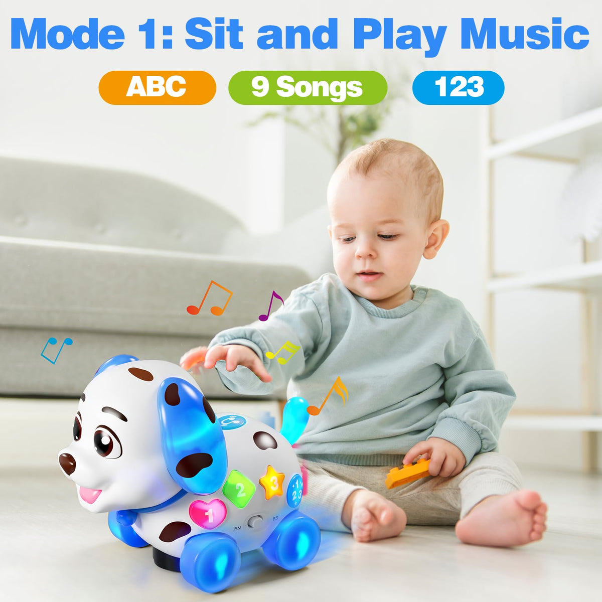 HumorPlay toy with colorful lights and music for engaging playtime