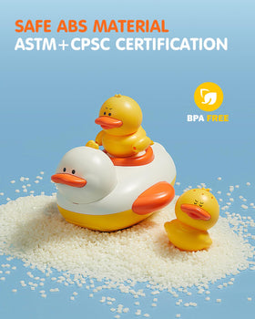 Humzo Duckie Bath Head includes simple setup to prevent leaks.