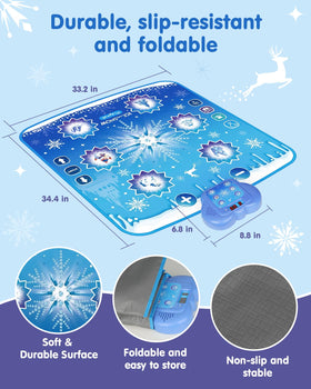 Humzo Frozen Dance Mat four modes for varied, engaging dancing fun.