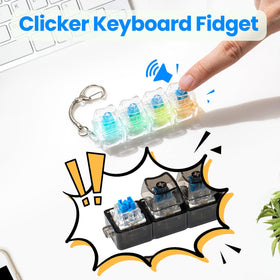 Hunfuthr luminous cat keyboard black with color-changing LEDs to brighten desks