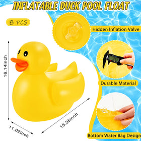 Hungdao ducks include anti-leak valves for steady inflation