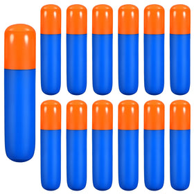 Hungdao blue-orange prop sticks enhance photos and theme cohesion at gun parties.