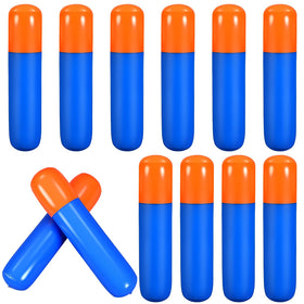 Hungdao dart battle balloon sticks in blue and orange for vivid party decor and safe play.