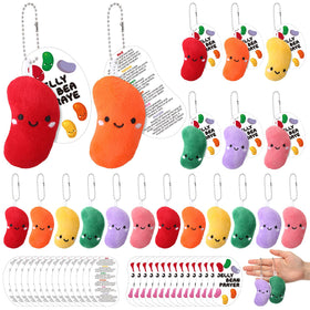 Hungdao Easter bean plush pendant for Easter baskets, soft texture.