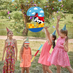 Hungdao easy-fill pinata ready for candy or small gifts.