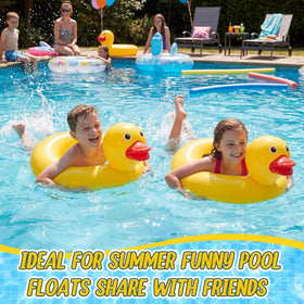 Hungdao summer party duck float, great for water games and photo moments.