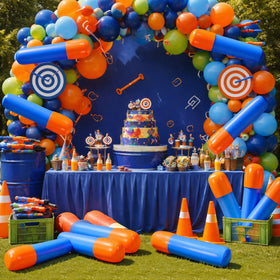 Hungdao quick-inflate sticks for fast setup and easy post-party storage.