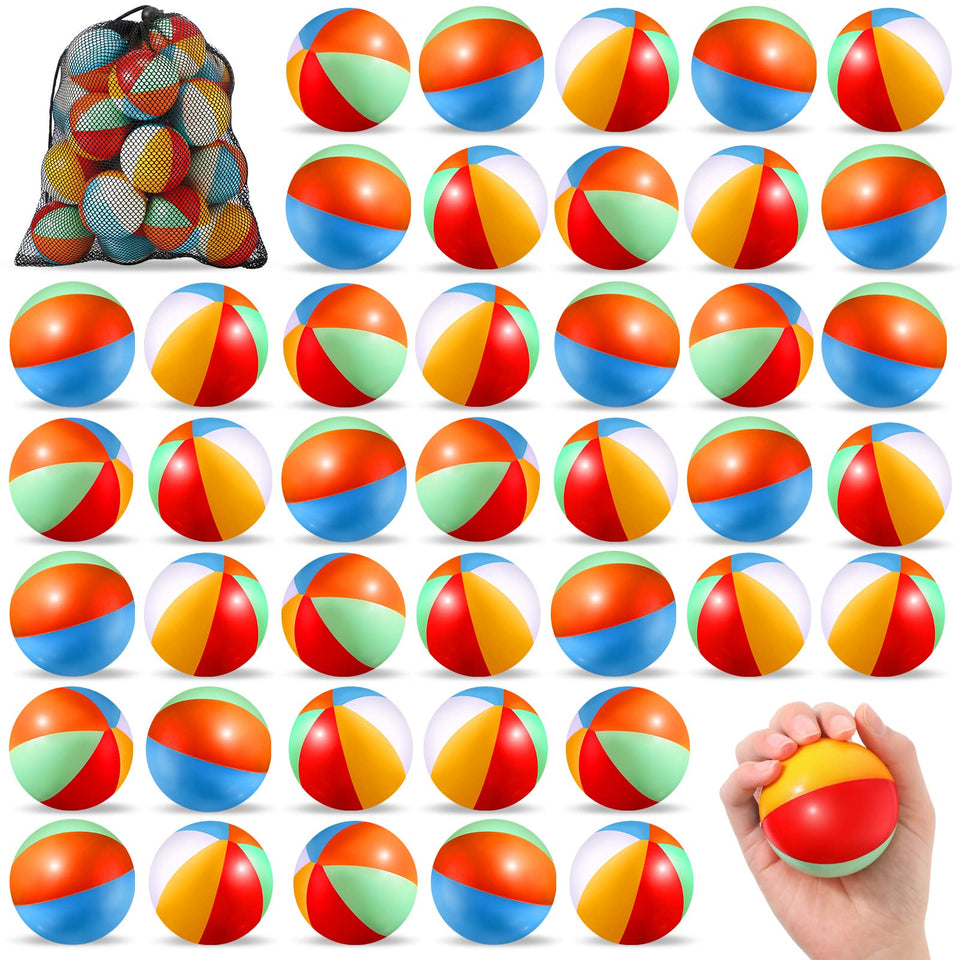 Hungdao rainbow beach stress ball in hand for portable focus and stress relief