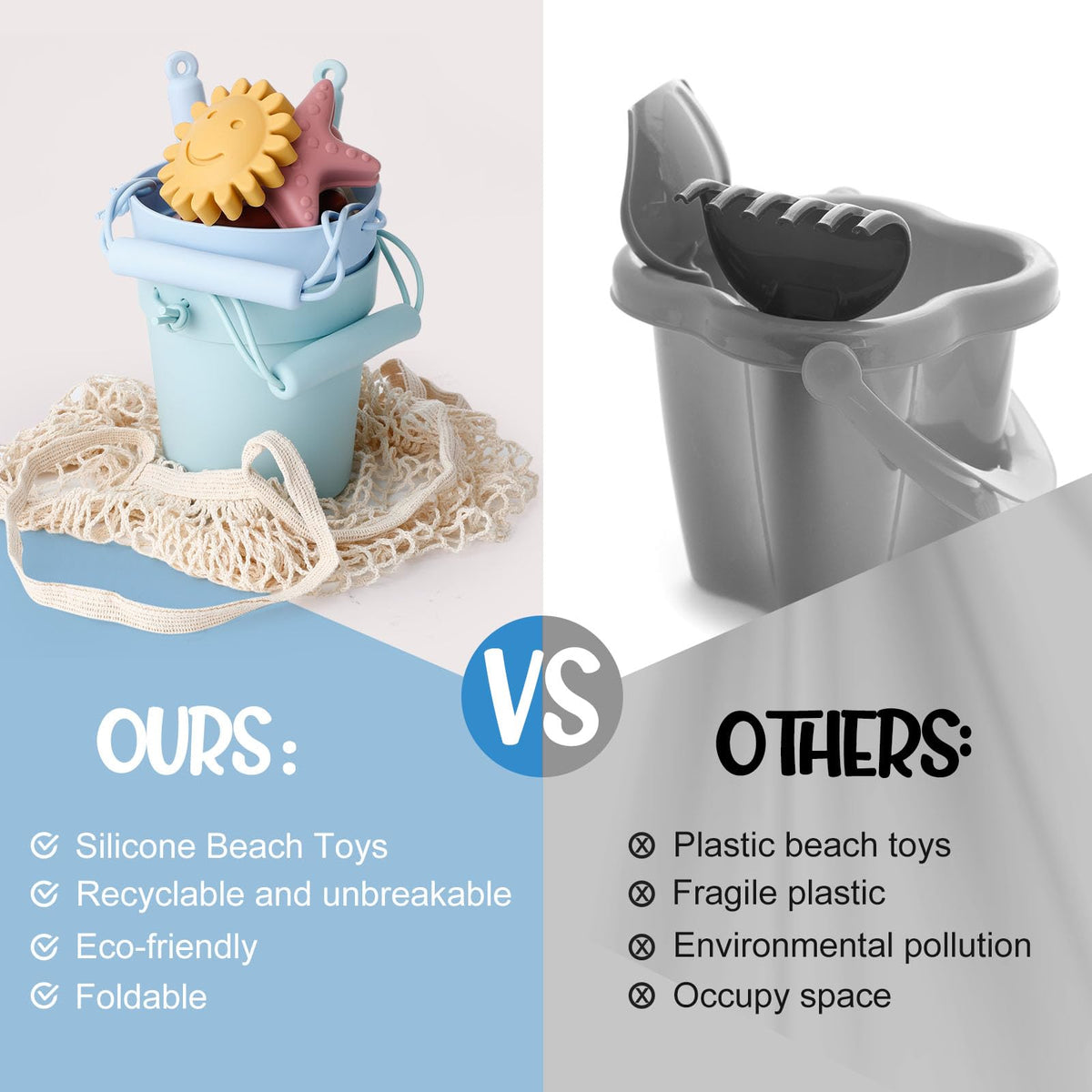 Hungdao silicone beach toys set kids playing seaside encourages imaginative outdoor fun.