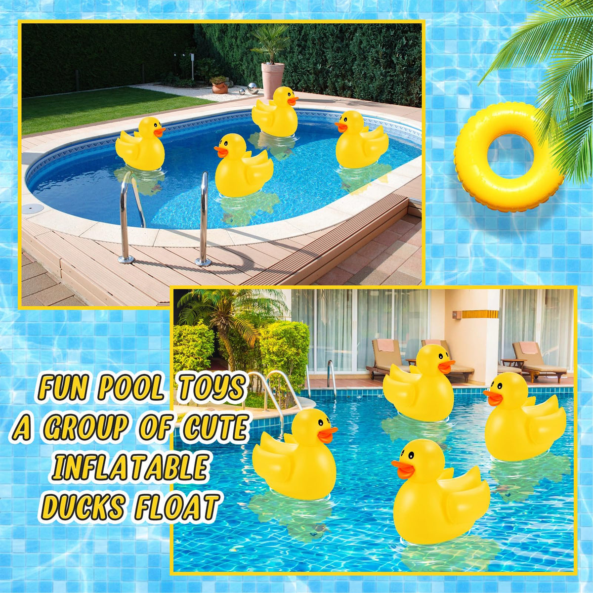 Hungdao ducks create cheerful backdrops for summer parties