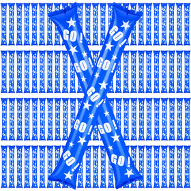 Hungdao thunder sticks blue pack showing 100 pieces for game-day cheering.
