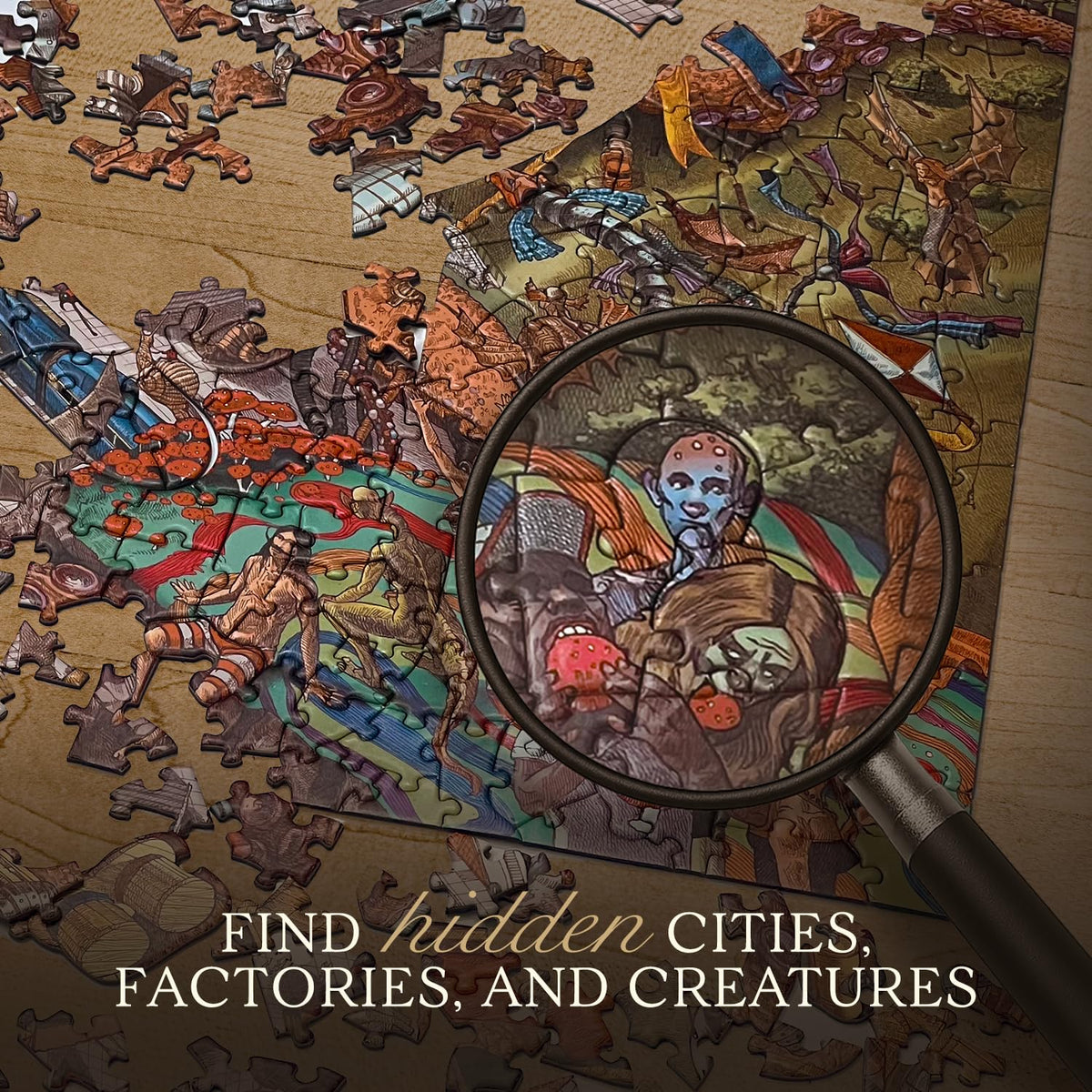 Hungry Minds Octopolis puzzle box display ready for gifting or stacking with other puzzles