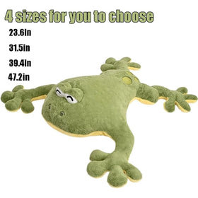 Huniupore frog plush long arms and legs ready for hugs