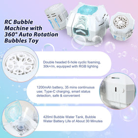 HUNKING bubble machine is suitable for indoor and outdoor use