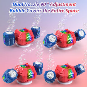 HUNKING RC Bubble Machine 420ml reservoir supports longer bubble sessions.