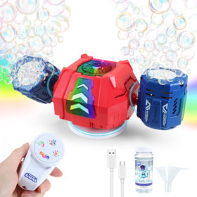 HUNKING RC Bubble Machine remote control enables easy bubble shows.