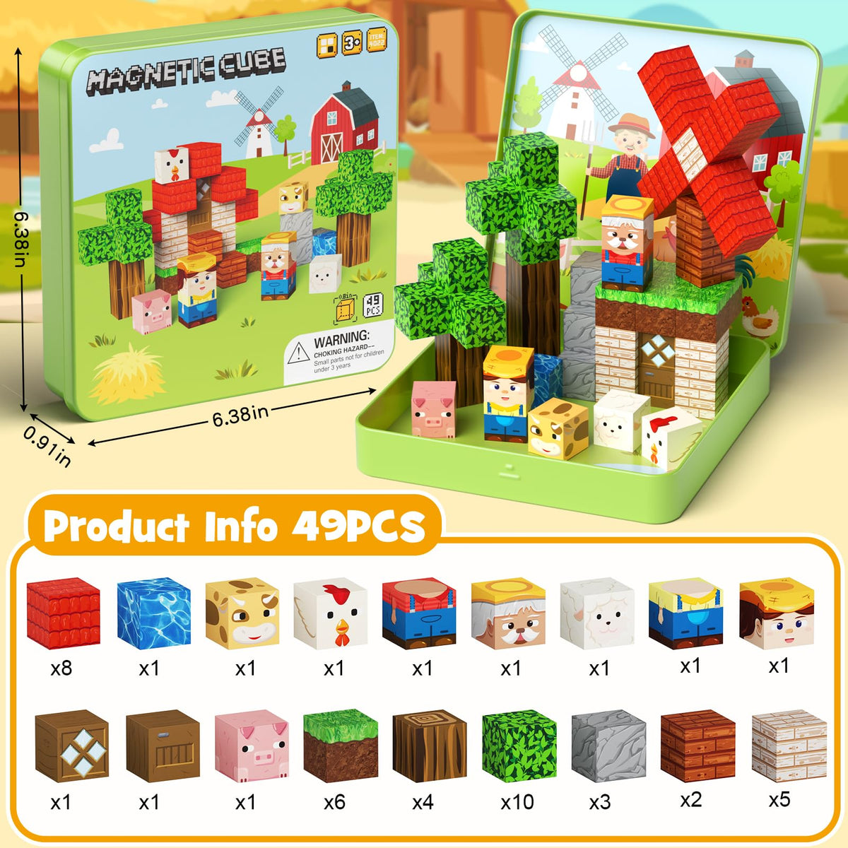 Hunloot color and shape pieces support early STEM learning through play.