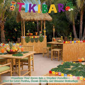 HunnmingRe luau party table decoration transforms ordinary setups instantly.