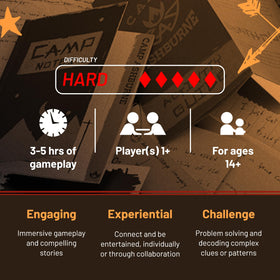 Hunt A Killer Camp Calamity forensic files photo for clue-led investigation