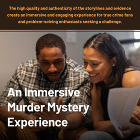 Hunt A Killer Camp Calamity game-night setup shows ready-to-play mystery experience