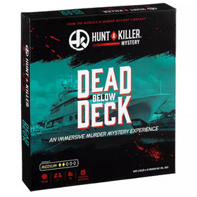 Hunt A Killer Dead Below Deck cover art—perfect for a group mystery night.