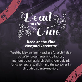 Hunt A Killer Dead on the Vine crime scene photos enhance investigation realism.