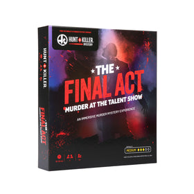 Hunt A Killer Final Act talent show box reveals immersive clues for a thrilling game night
