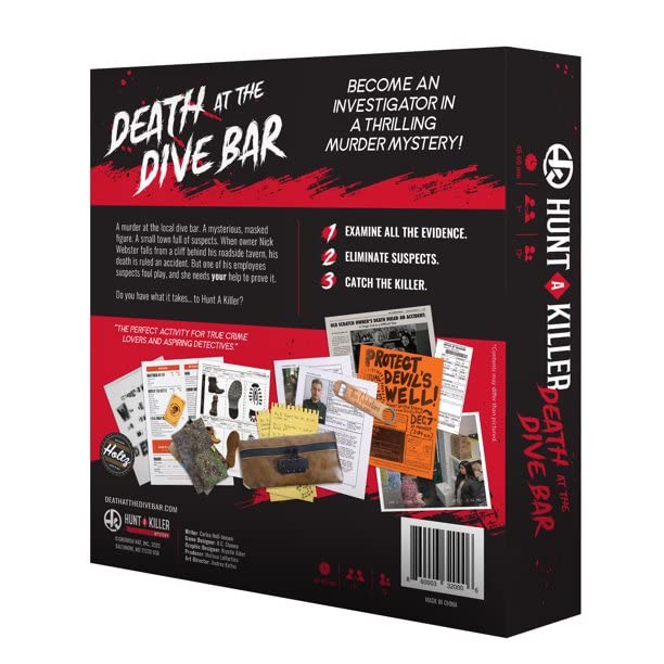 Hunt A Killer forensic evidence files provide tangible clues for solving the case