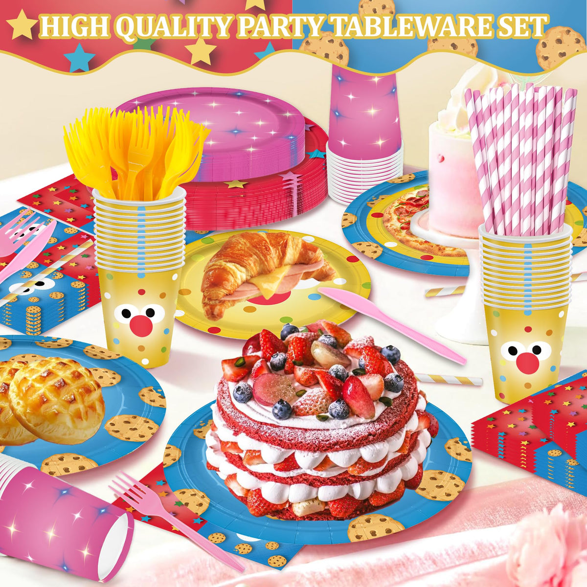 Huorege cookie party cups keep drinks ready for guests