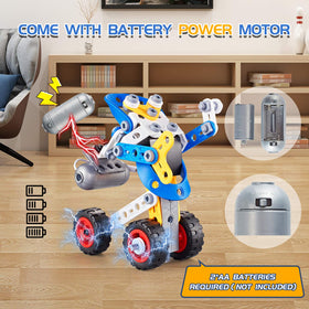 HUOZHI robotic model with moving parts showcases basic mechanics.
