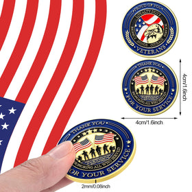 Huquary coin back design with motto, perfect keepsake.