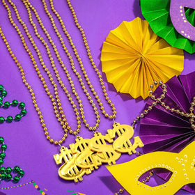 Huquary durable gold-tone beads resist fading during celebrations