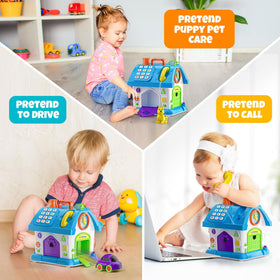 Hurdaos car toy to strengthen fine motor skills during play.