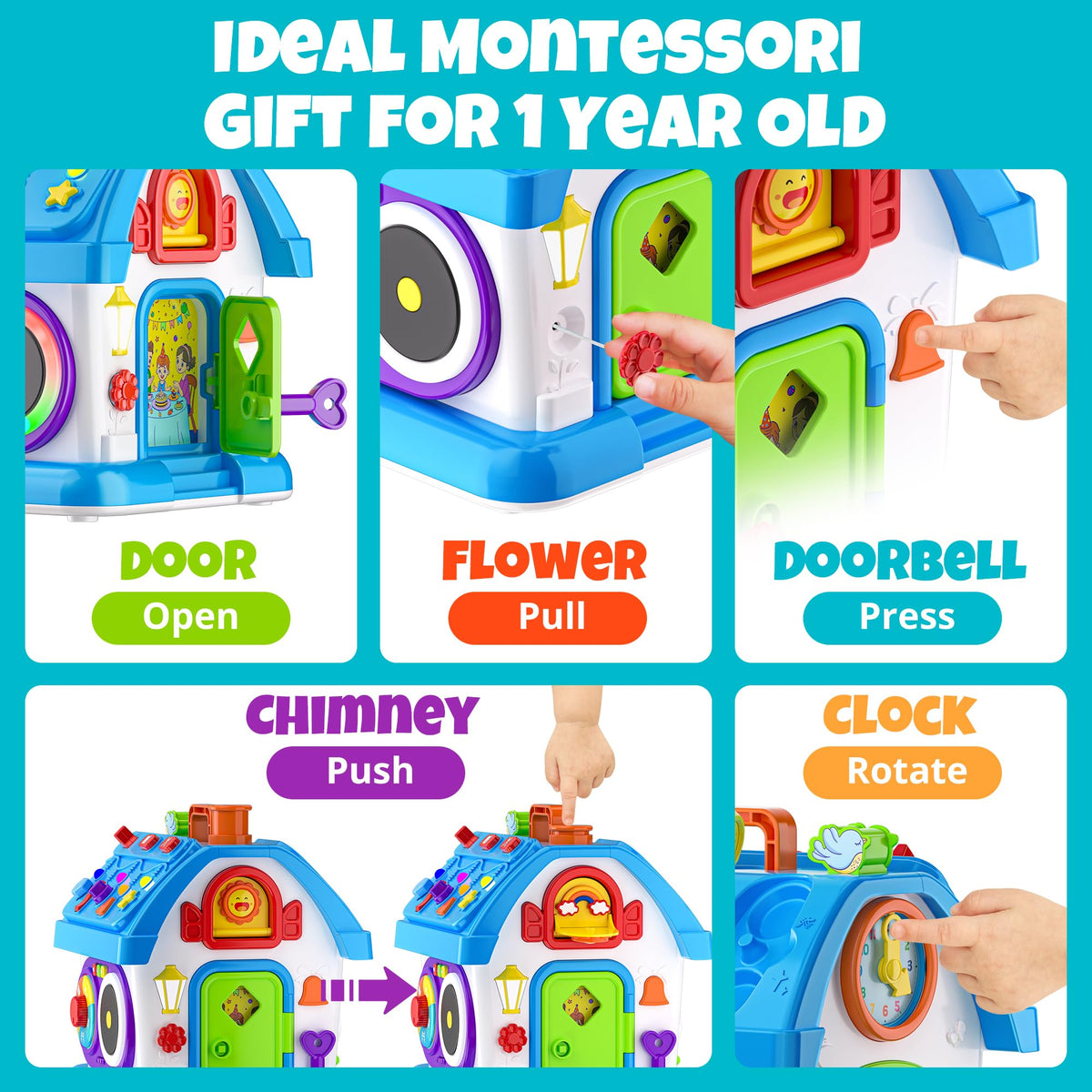 Hurdaos toy featuring a pet figure for imaginative play.
