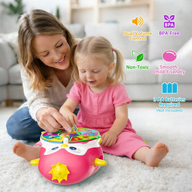 Hurdaos penguin five themed pages support vocabulary through animals, fruits, and more.