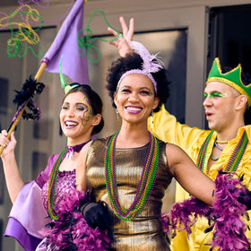 Perfect for Mardi Gras, Christmas, and festivals as stylish accessories.