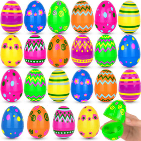 Huyamap 3.1 inch printed Easter egg designed for colorful egg hunts